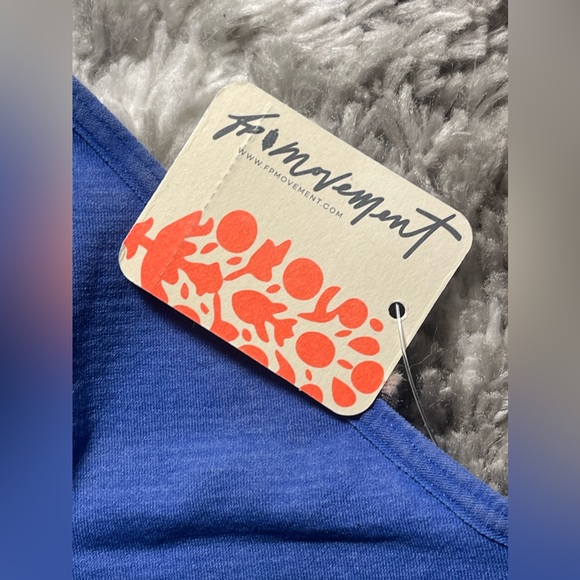 Free People Movement Good Karma Crop Tank in African Violet size XL NWT - Picture 9 of 10